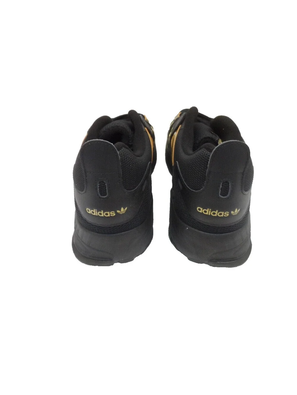 Adidas Men's EG5660 EQT Gazelle Athletic Shoes Black/Gold Size 13M